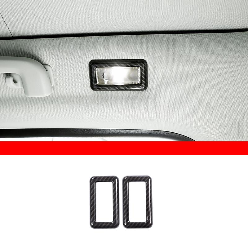 Car Interior Carbon Fiber Style Modified Stickers For Land Rover Discovery Sport 2015-2019 Auto Gear Shift Panel Cover Accessory