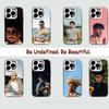 Popular Rock S-Singer B-Bad B-Bunny White Shockproof Phone Case For iPhone 17,16,15,14,13,12,11,Pro,XS,Max,Plus,Mini,SE
