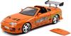 Kyosho Jada Toys Fast Furious Series Toyota Supra Orange Finished Model JADA97168 & 1/24 F&F (Brian)