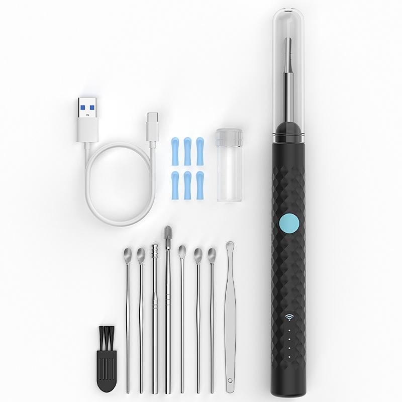 Smart Visual Ear Sticks Hd1080P 4.2Mm Camera Wifi Ear Pick Ear Cleaner Ear Spoon Wireless Endoscope Health Care Waterproof 6Leds