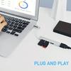 467 USB Dock Multi- Wire Divider High Speed Transmission One Drag Four Expanders for Mobile Phone Computer