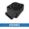 Automotive Car Throttle Position Sensor No.3092815 TPS Sensor for Volvo Truck