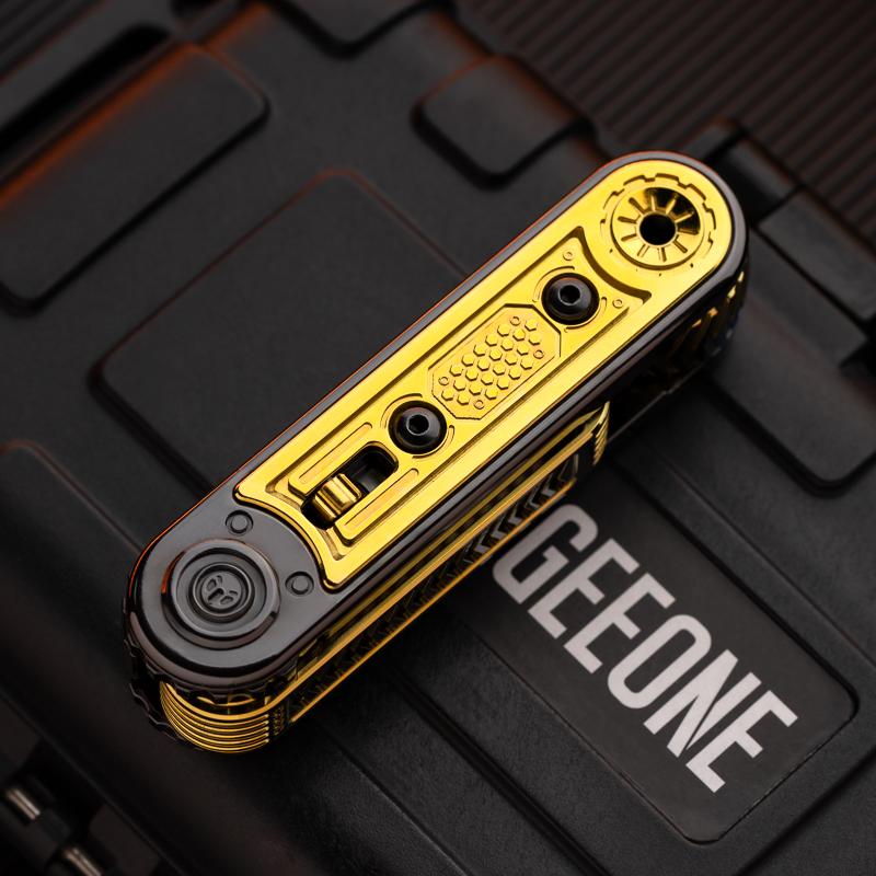 SEKI Cyber Core Cordino con Ciondolo Perla Giocattoli per Alleviare lo Stress Multi EDC Moda Gioco Fidget Spinner Disponibile Originale