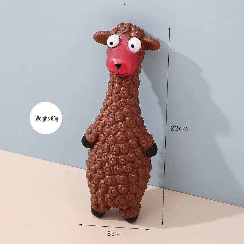 

Прочная виниловая игрушка-прорезыватель для щенков со звуком для собак