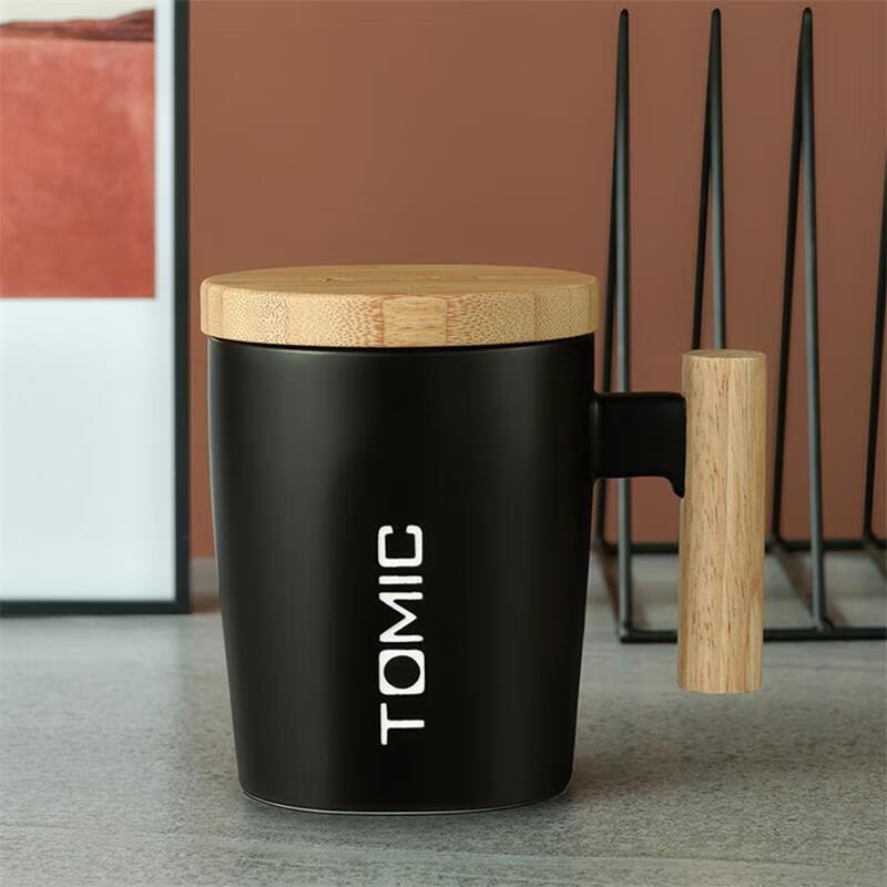 TEMEKE 400ML Ceramic Mug with Lid