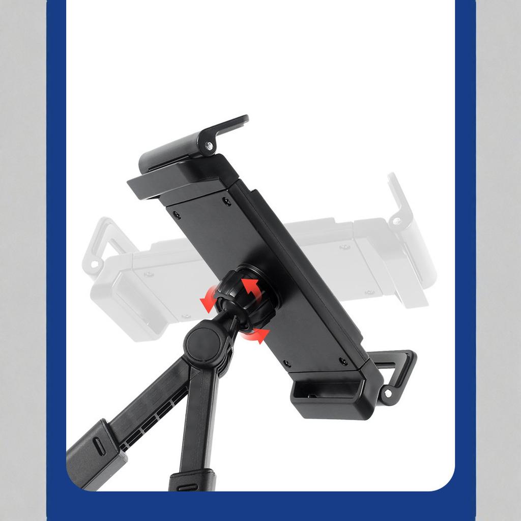 PLDHPRO Tablet Holder for Car Headrest Mount Backseat Foldable Back Seat Stand Compatible 5.1,15.6'' Phones Tablets, Road Travel for Kids Accessories