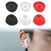 Replacement Earbuds Tips For Earphones Soft Silicone Earbuds Covers Comfort And Secure Fit During Workouts