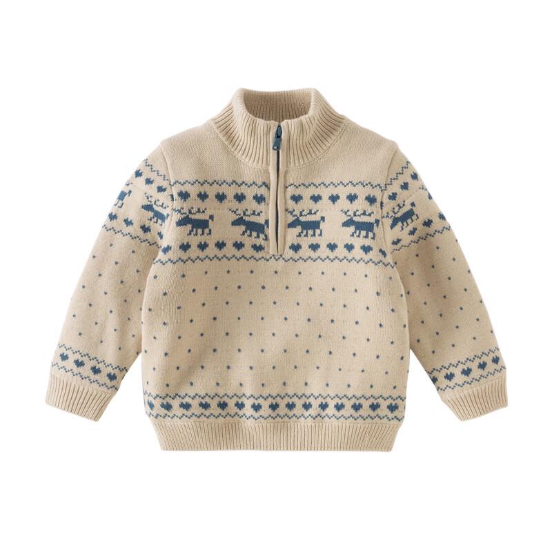 DAVE & BELLA Boys' Fall/Winter Knit Pullover Sweater