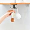 Kitchen Hooks Rotating Storage Rack Without Punching Wall-Mounted Kitchenware Supplies Gods Multifunctional Shelves