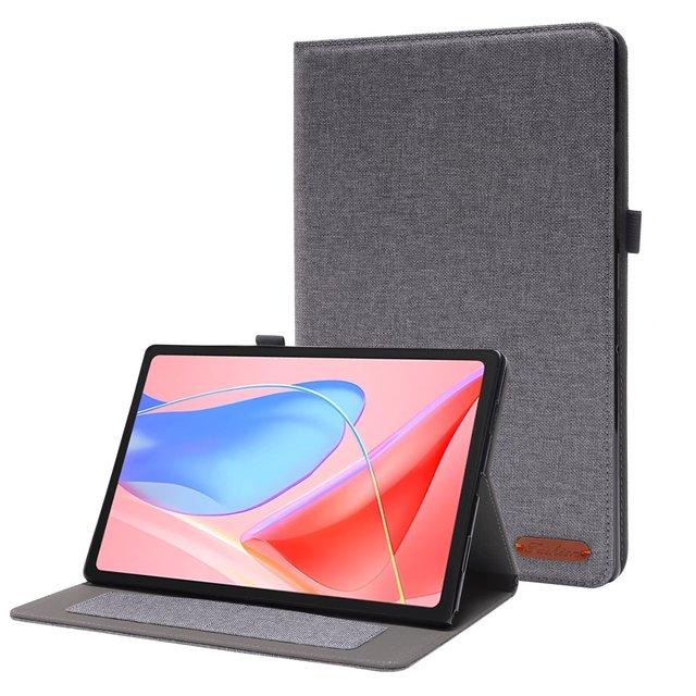 

Cowboy Soft TPU Back Stand Case For Lenovo Tab 10.1 K10C 2025 TB-311XU TB-311FU With Card Pockets Solid Protect Cover Shcokproof Tab10.1 2025 TB311XU серый