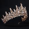 Luxury Atmospheric Princess Crown High Inlaid Queen Hair Bride Headwear