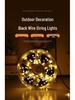 Convenient XL High-Brightness LED Starry String Lights for Christmas, New Year, Courtyard, and Spring Festival Decorations