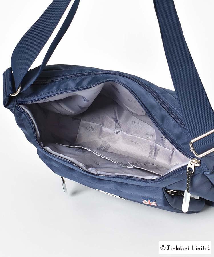 Jimbobart Multi-Pocket Shoulder Bag (Dark Purple)