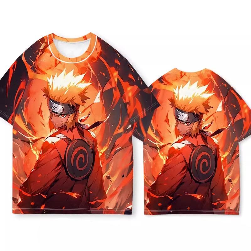 

Summer Naruto Short Sleeve T-shirt Boys Half Sleeve Help Naruto Kakashi Children s Clothing 110