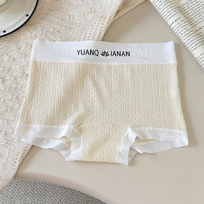 Women's New Summer Sweet Fashion Simple 10A Antibacterial Cotton Briefs