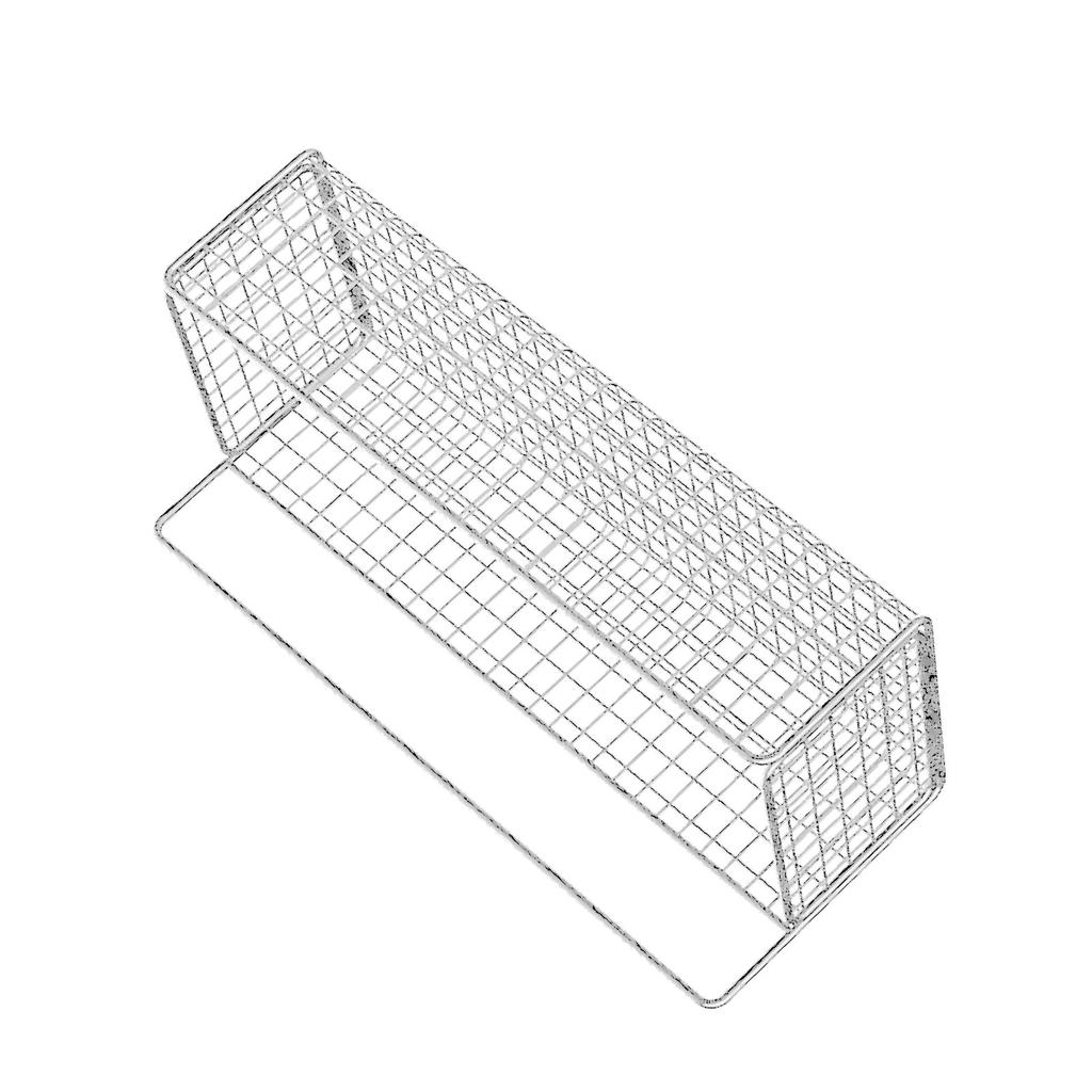 Kitchen Hanging Storage Rack Wall Mounted Storage Basket Punch Free Hanging Wall Organizer Baskets