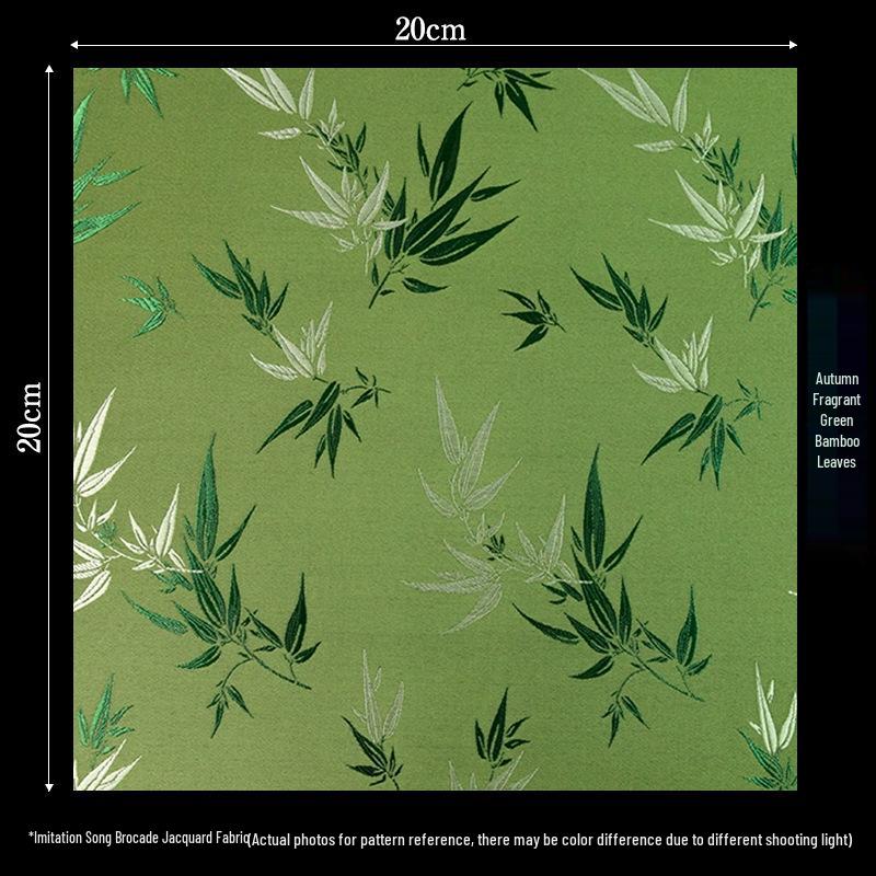 Retalhos de Tecido Brocado Jacquard Estilo Chinês para Sachê DIY e Artesanato