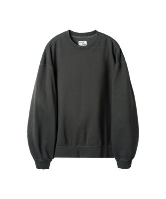 Leopeusaideu Oversized Sweat Shirt Charcoal