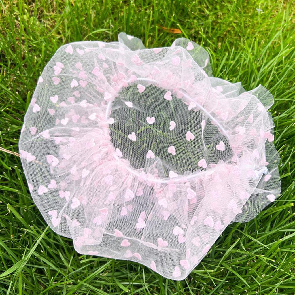 4Pcs Pet Mesh Head Cover For Dogs Anti-Eating Stray Headgear Breathable Portable Outdoor Walking Muzzle Sleeve Pet Accessories