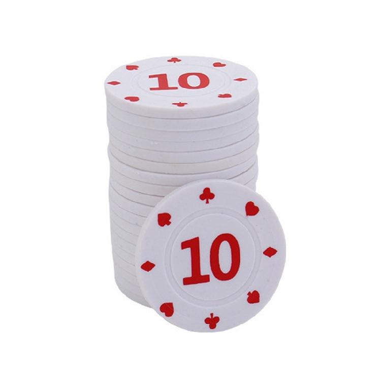 100Pcs Game Recreations Money Professional Casinos Poker Chip Entertainment Coin