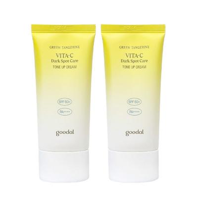 Goodal Green Tangerine Vita C Blemish Tone Up Cream 50ml, 2 Packs