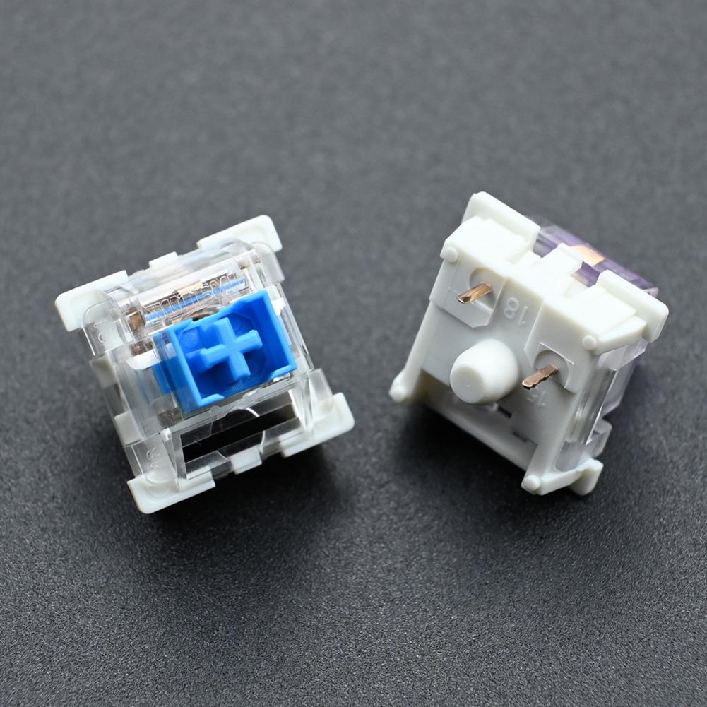 50 PCS Keyboard Switch Keyboard Clicker Key Replacement 3 Pin Tactile Switch Keyboard Replacement Accessories