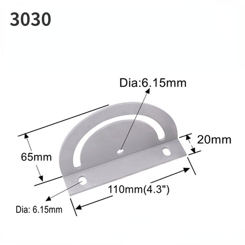 180 Degree Cross Steering Plate Aluminum Profile Cross Steering Plate Aluminum Profile Connecting Plate With 4 set Screws