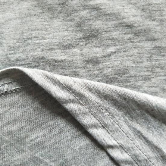 Maglietta estiva da donna, scollo a V, manica corta, pullover, tinta unita, lunghezza media, vestibilità ampia, casual, streetwear