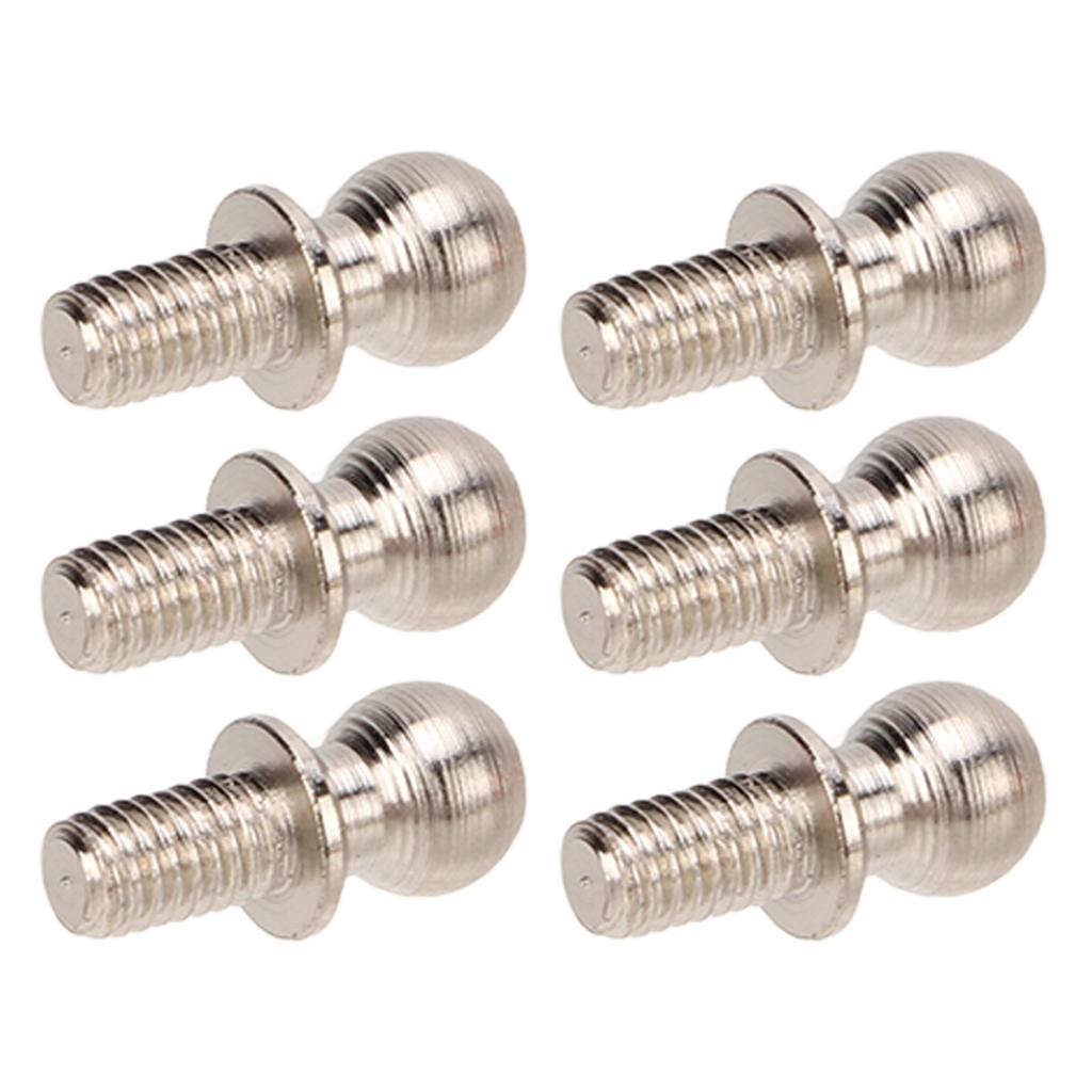 10 Pcs RC Steering Ball Joint Remote Control Car Upgrade Parts Iron Steering Ball Head for ZD Racing