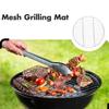 Round Stainless Steel Barbecue Grill Net for Outdoor Cooking 30cm 35cm 40cm