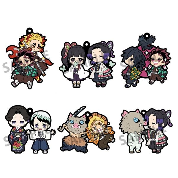 MegaHouse Rubber Mascot Buddy Collection Demon Kimetsu no Yaiba 4 70mm Slayer Vol. [Resale] [BOX] Approx.