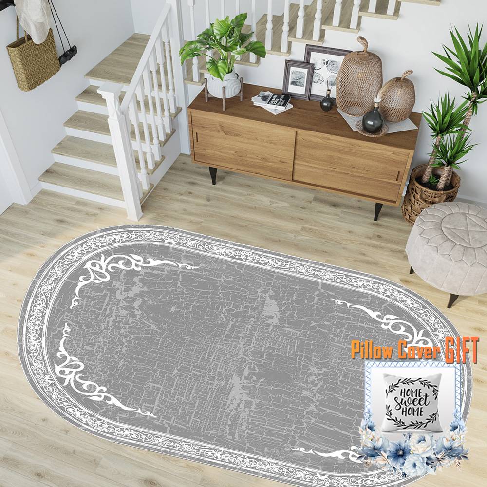 

Mosimoso Home RC1790 Ковер с кожаной подошвой и цифровой печатью