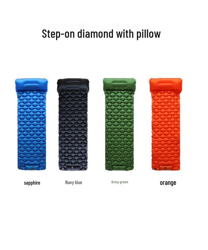 Ultraleichte TPU Fußpumpe Aufblasbare Campingmatte