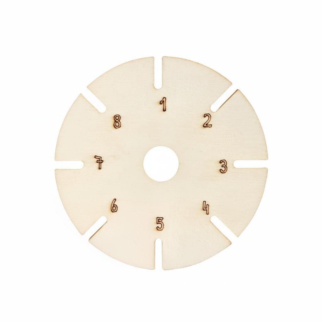 Bracelet Set: Braiding Board, Disc, Frame, Numbered Plate, Tool