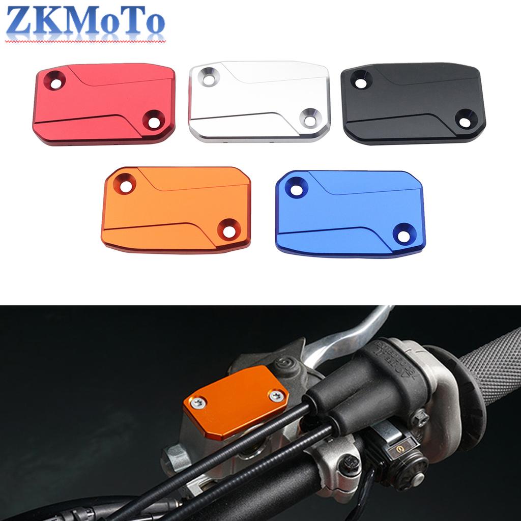 CNC Front Brake And Clutch Fluid Reservoir Cover Cap For KTM SX EXC EXCF SMR SXF XCF EXC 125-530 For Husqvarna TE250 TE300 FC FR
