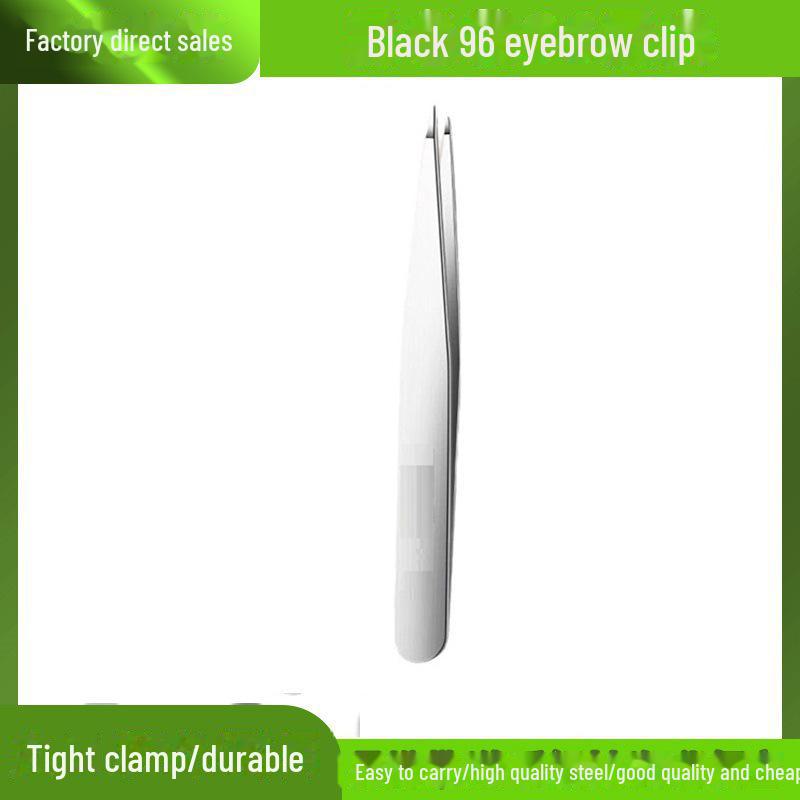 Pince à épiler de précision 96 pièces pour sourcils, barbe, cils et épilation - Outil unisexe