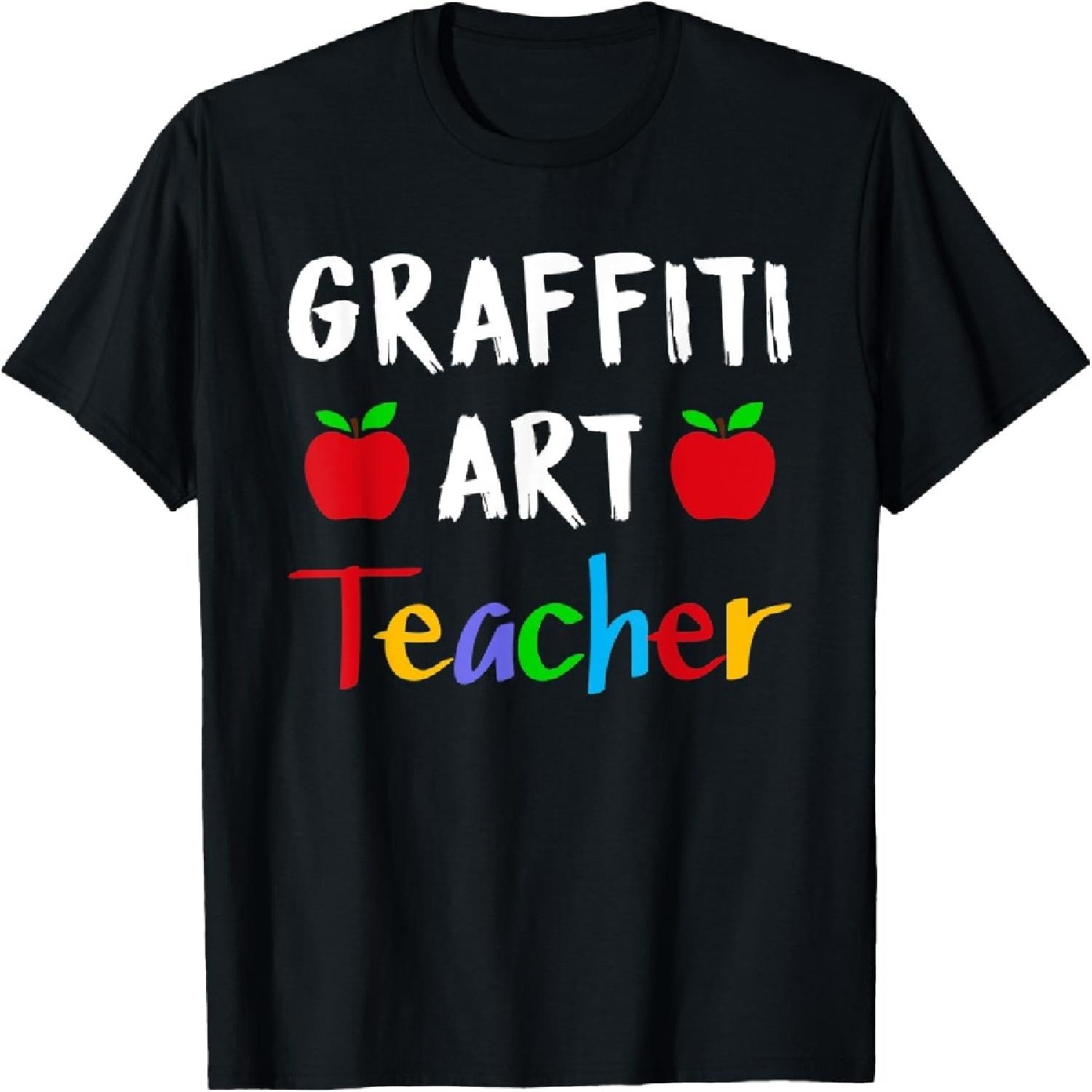 Graffiti Art - Modern Wall Art Teacher Graffiti Fannatic T-Shirt XXXXXL разноцветный