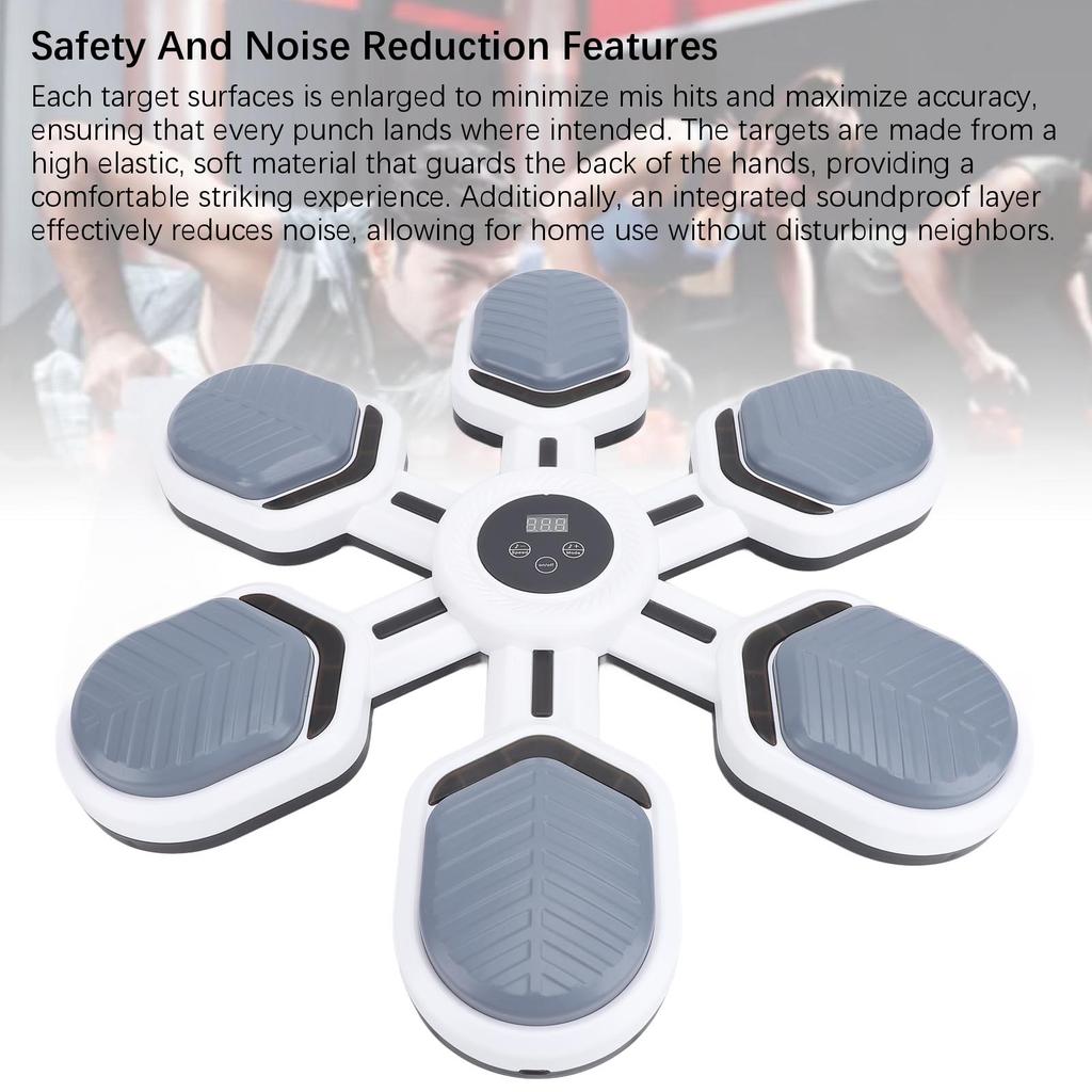 Music Boxing Machine Wall Mounted Smart Bluetooth Music Punching Training Machine for Home