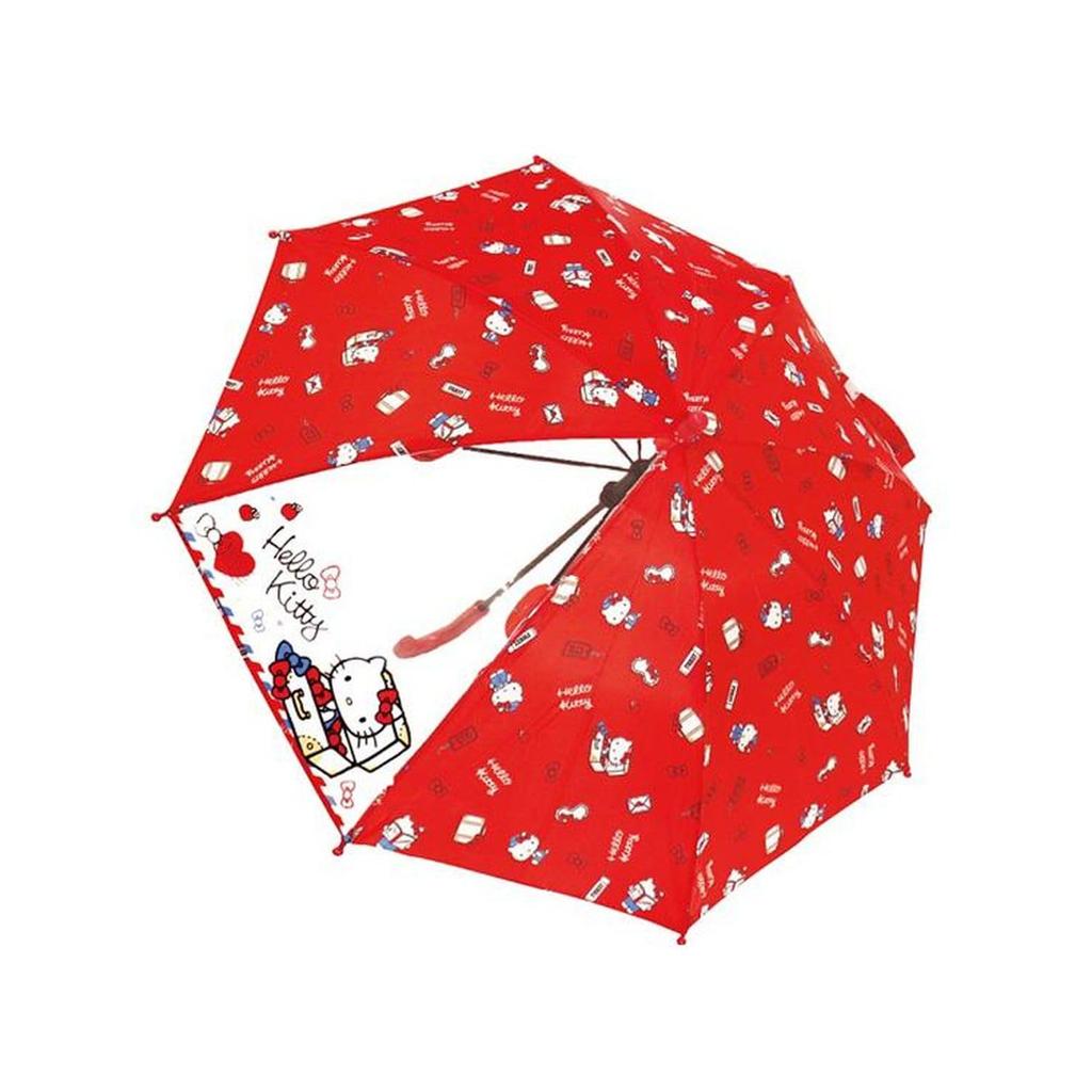 Hello Kitty Umbrella, 45cm, Clear Window, Hand-Opening, Sanrio, Cute