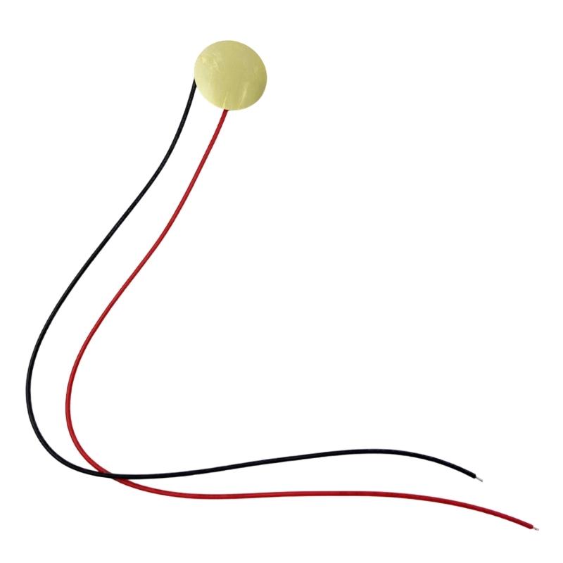 15Pcs Guitar Piezo Pickup Transducers Direct Supply 27MM Copper Sheet Buzzer Contact Microphone Transducer Disc