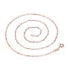 Women 'S Korean Version Of Silver Jewelry Short Clavicle Chain Retro Ingot Chain