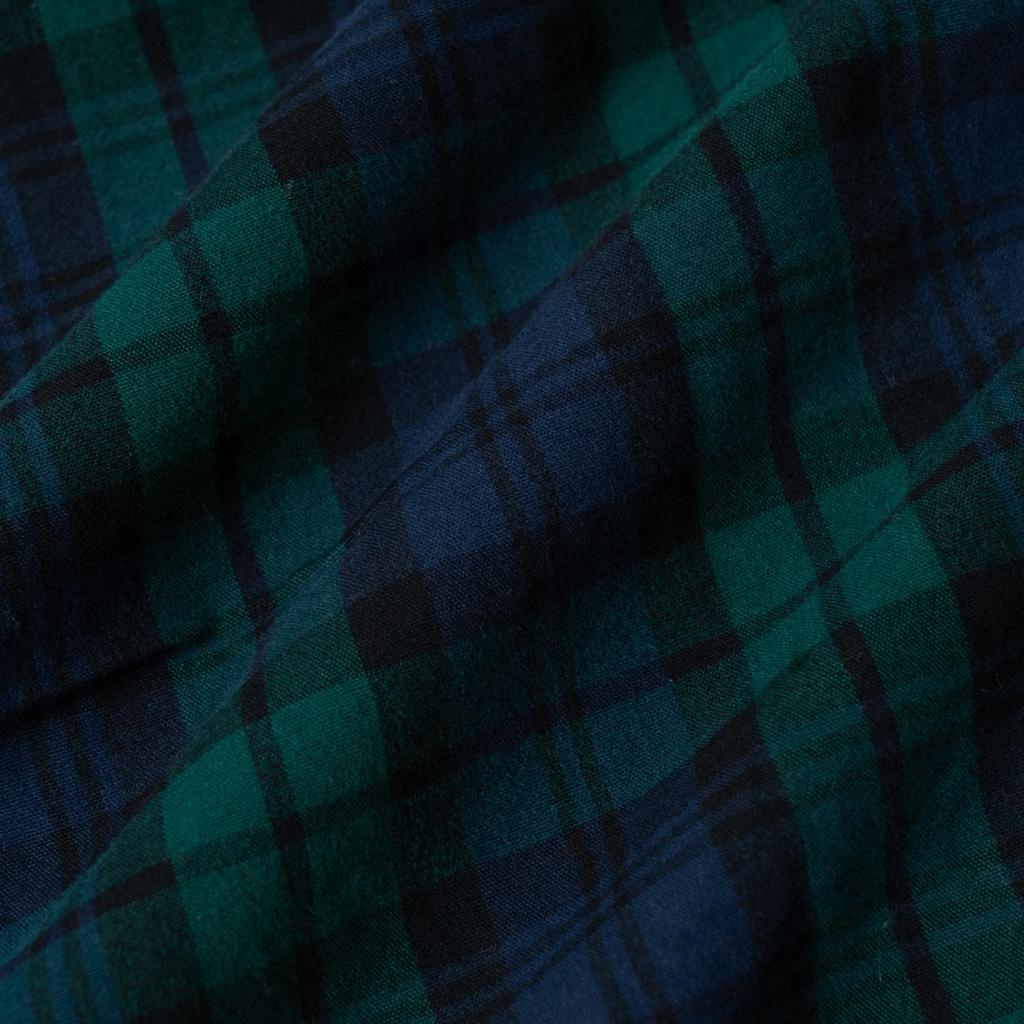 Polo Ralph Lauren Logo Embroidered Plaid Long Sleeve Shirt Men Shirts Green 710853154-004