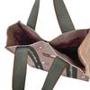 [Kusuguru Japan] Chic Boa Square Tote Bag, Women's, Mocha