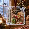 Christmas Money Holder Cash Gift Ornament, Acrylic for Cash, Holiday Funny Xmas Tree Hanging Decoration, Gifts Party Favors Reusable Ornament