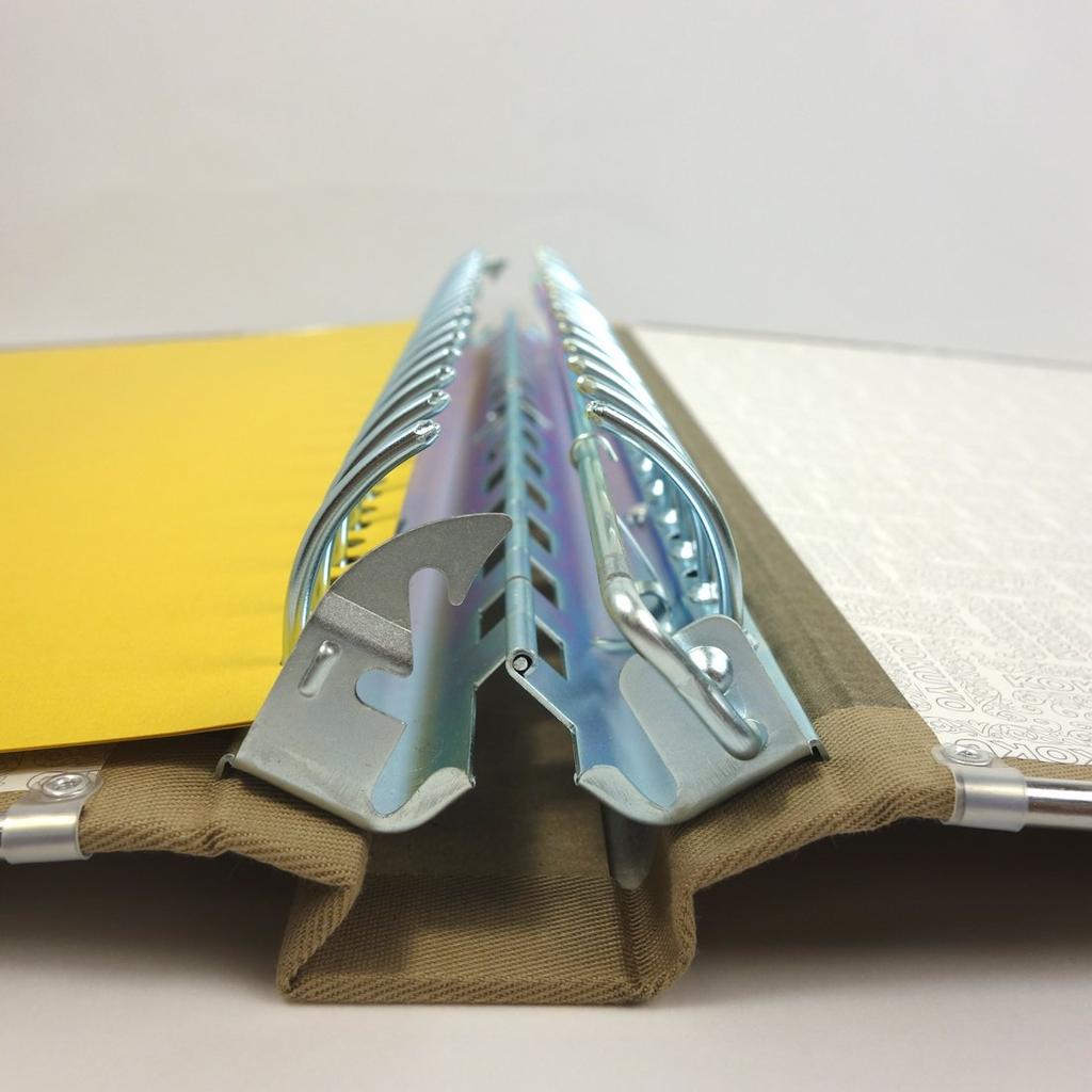 Kokuyo File Binder, Cloth Cover, B4, Vertical, with Metal Edges, 36 Holes, Holds 200 Sheets, Ha-124