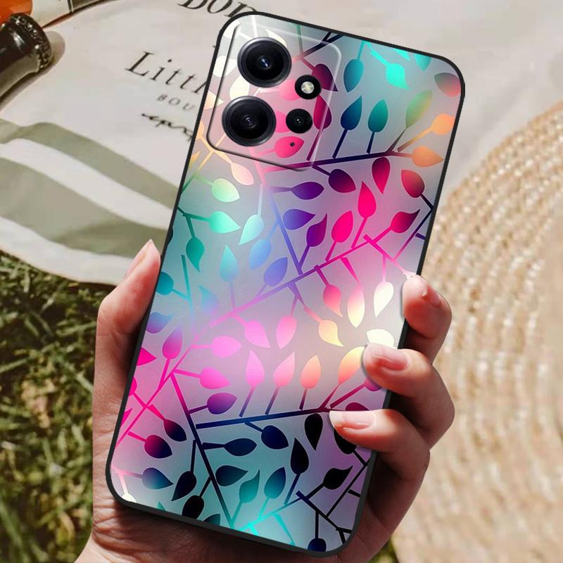 Pro Redmi Note 12 4G Pouzdro Silikonový Zadní Kryt Pouzdro na Telefon pro Xiaomi Redmi Note12 4G Pouzdra Redmi Note 12 4G 2023 Měkký Nárazník Coque