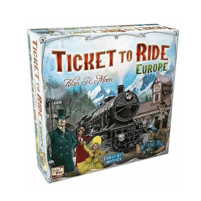 Vstupenka do deskové hry Ride Europe