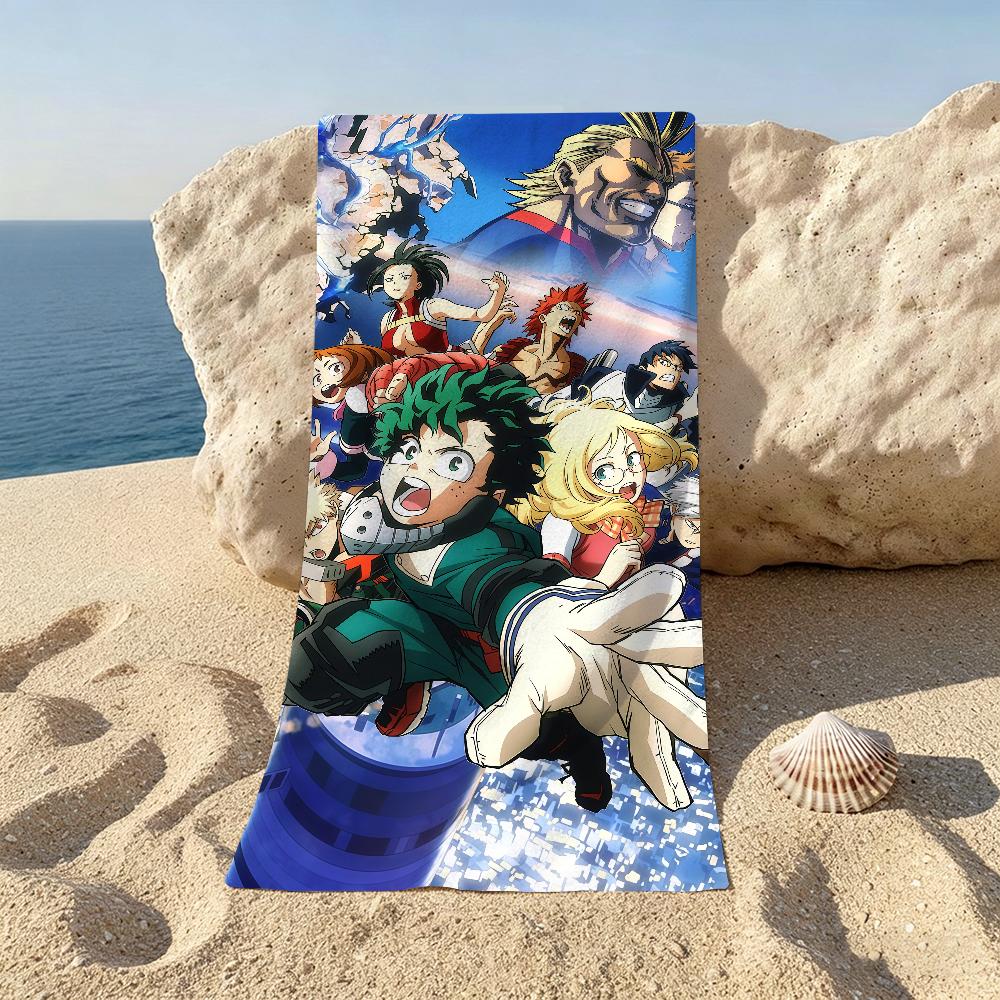 Comic My Hero Academia Towel Towels For Beaches Yoga Studios Gyms Hot Springs Swimming Pools And Picnics