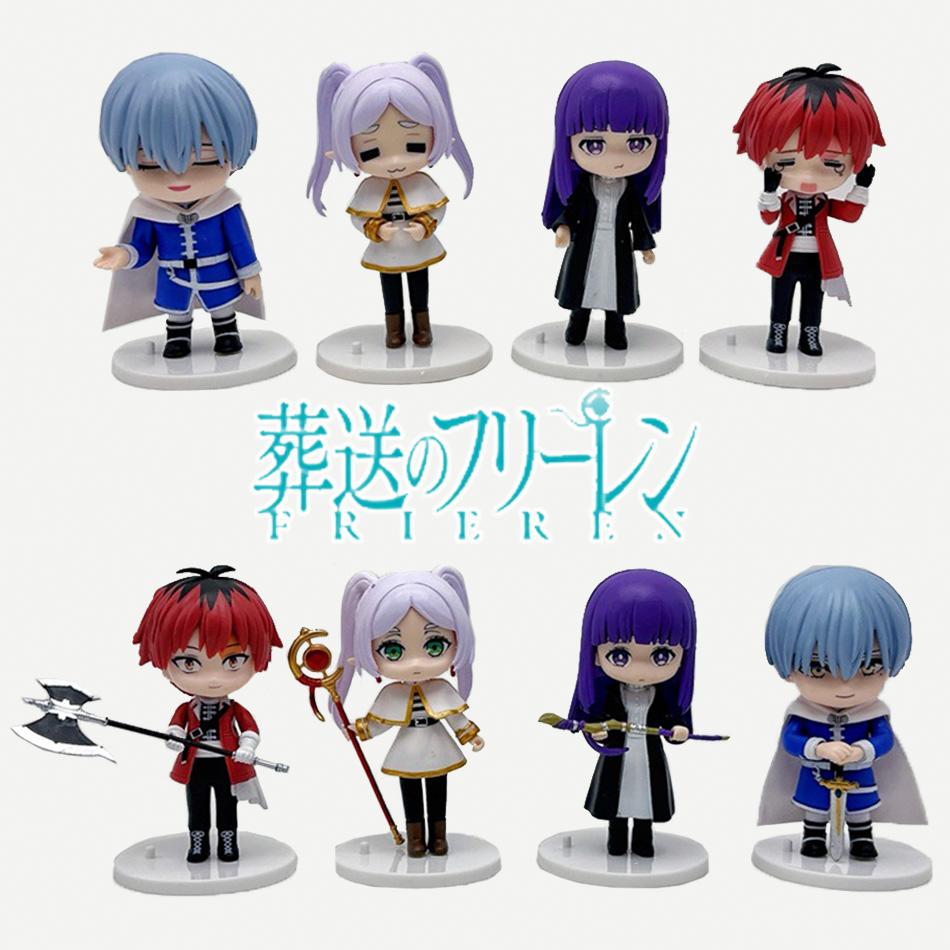 10cm  Frieren: Beyond Journey's End Anime Figures Frieren Himmel Action Figure Boys Gift Collection Model Doll Toys