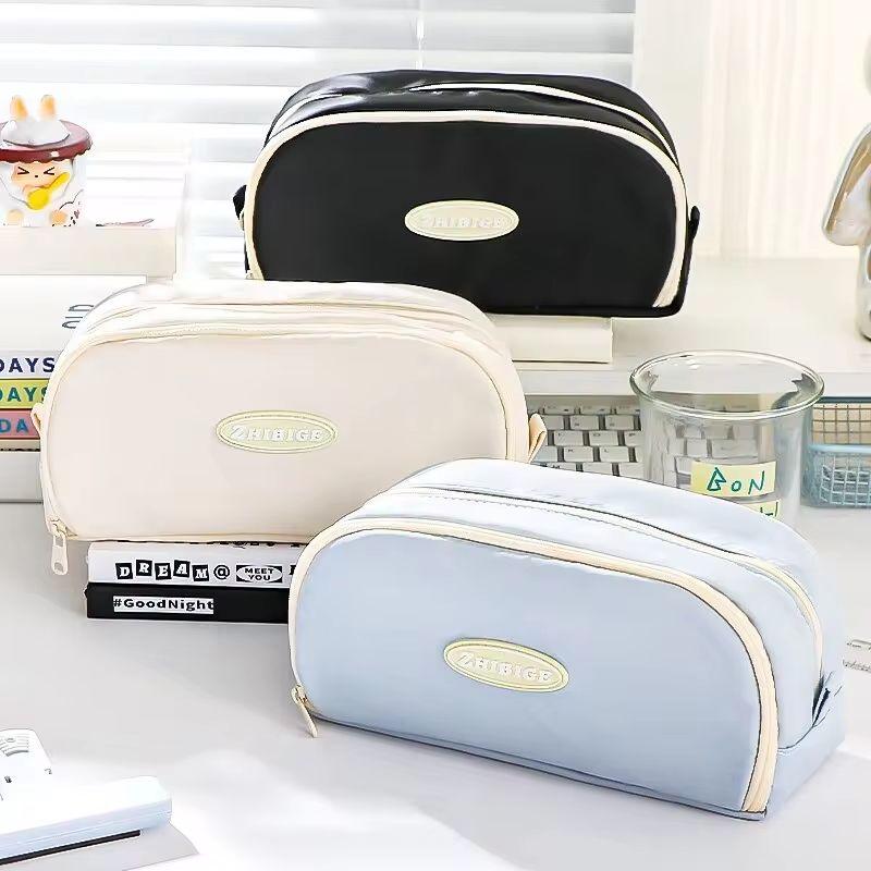 Stylish and Practical Pencil Bag with Large Capacity and Multiple Sections for Stationery Storage Pencil Case Back To School